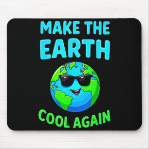 Tapis De Souris Faites de nouveau la Terre cool Enthusiastes éco-r