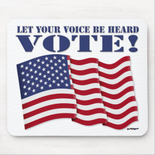 TAPIS DE SOURIS FAITES ENTENDRE VOTRE VOIX VOTEZ !