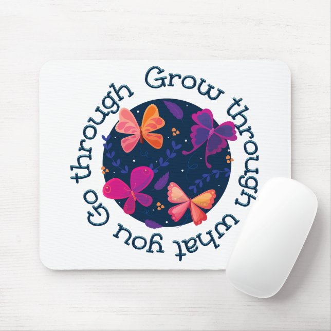 Tapis De Souris Faites le tour de ce que vous traversez (Avec souris)
