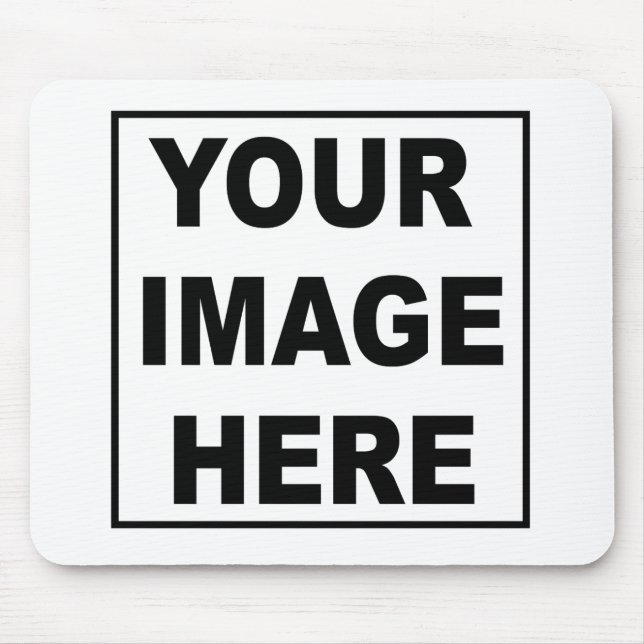 Tapis De Souris Faites-lui vous-même Mousepad (Devant)