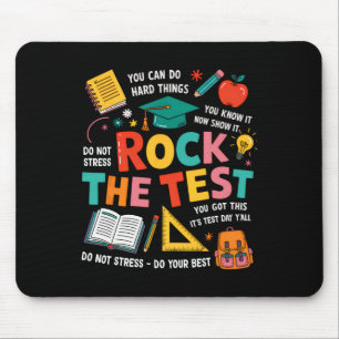 Tapis De Souris Faites passer le test Drôle de journée de test Ens