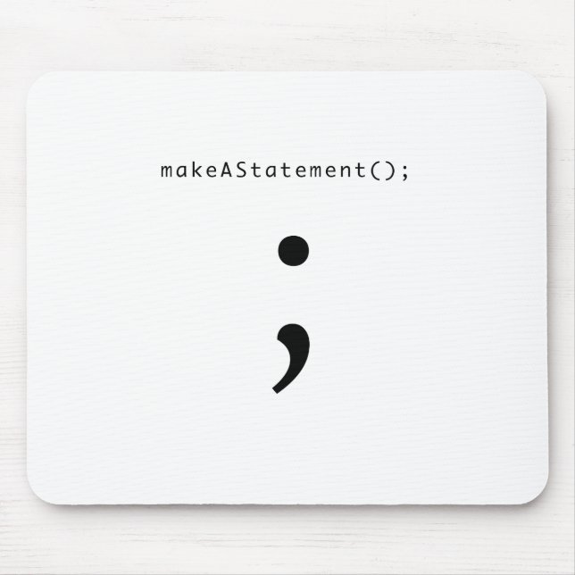 Tapis De Souris Faites une déclaration (Devant)