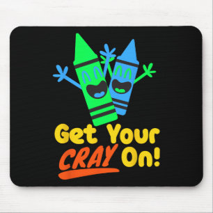 Tapis De Souris Faites Votre Crayon Sur Les Enfants Garçons Filles