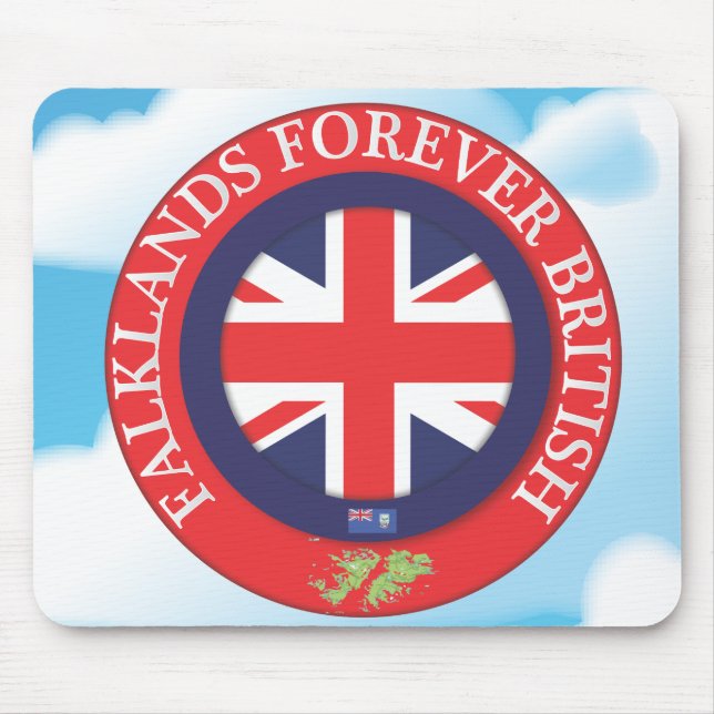 Tapis De Souris Falklands Forever British (Devant)