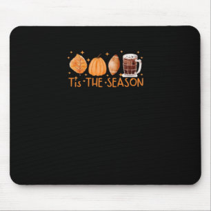 Tapis De Souris Fall Coffee Cute Lover Halloween Citrouille Latte