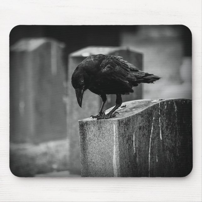 Tapis De Souris Falln Cemetery Crow (Devant)