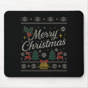 Tapis De Souris Famille Correspondant Pjs Doux moche Joyeux Noël K