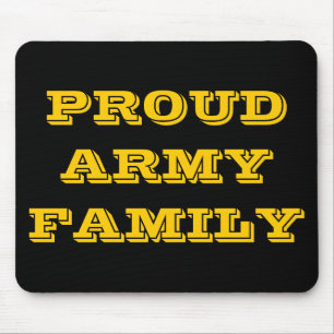 Tapis De Souris Famille de l'armée de Mousepad