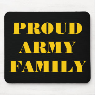 Tapis De Souris Famille de l'armée de Mousepad