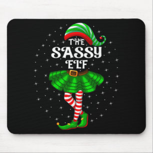 Tapis De Souris Famille de Noël Correspondance Femmes Filles Maman