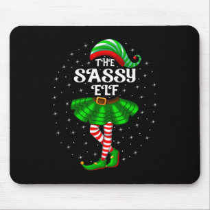 Tapis De Souris Famille de Noël Correspondance Femmes Filles Maman