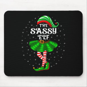 Tapis De Souris Famille de Noël Correspondance Femmes Filles Maman