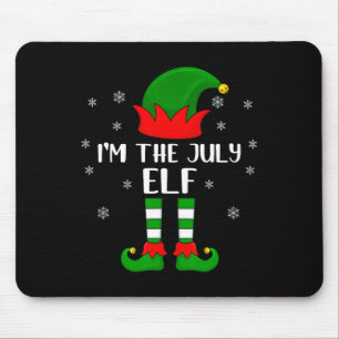 Tapis De Souris Famille d'elfes de Noël Groupe d'elfes appariés No