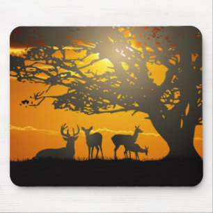 Tapis De Souris Famille des cerfs