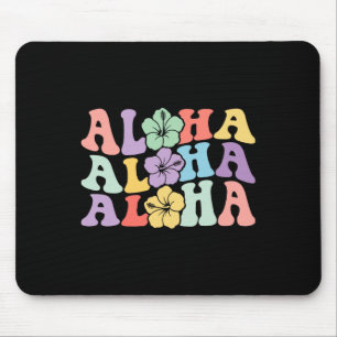 Tapis De Souris Famille des femmes hawaïennes Aloha Vacances Hibis