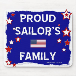 Tapis De Souris Famille du marin - En l'honneur - Mousepad