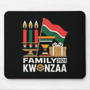 Tapis De Souris Famille Kwanzaa Coiffure Pour Enfants Adultes 20