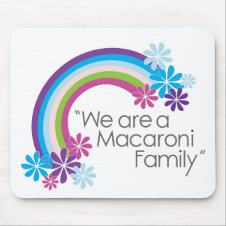 Tapis De Souris Famille Mousepad de macaronis