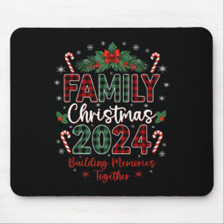 Tapis De Souris Famille Noël 2024 Groupe Correspondant Xmas Squad