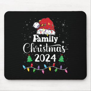 Tapis De Souris Famille Noël 2024 Matching Outfit Xmas Hommes Femm