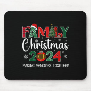 Tapis De Souris Famille Noël 2024 Matching tenue Xmas Squad S