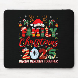 Tapis De Souris Famille Noël 2025 Matching tenue Xmas Squad S