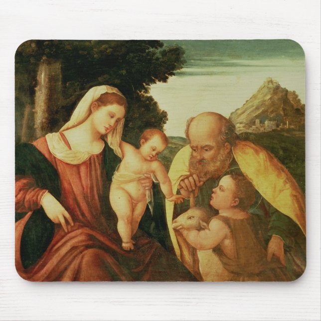 Tapis De Souris Famille sainte avec St John (Devant)