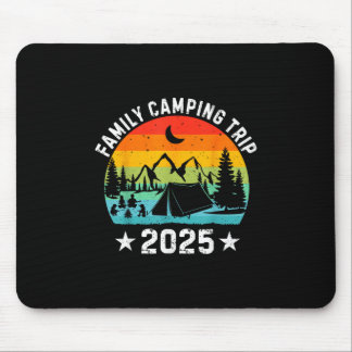 Tapis De Souris Family Camping Trip 2025 Matching Crew Summer Vaca