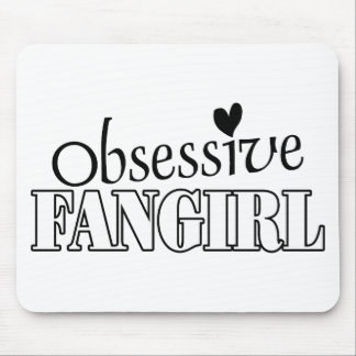 Tapis De Souris Fangirl obsédant