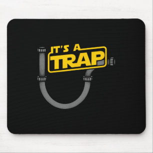 Tapis De Souris Fantaisie Plumber Chemise - C'Est Un Piège