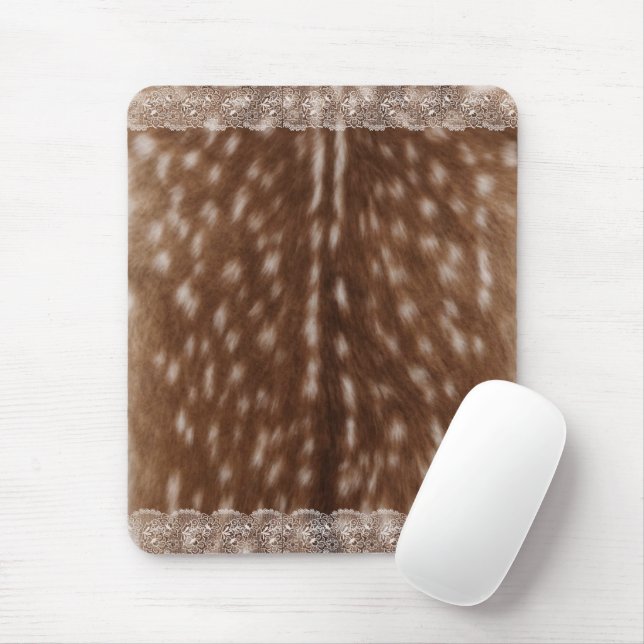 Tapis de souris fantaisiste cerf. (Avec souris)