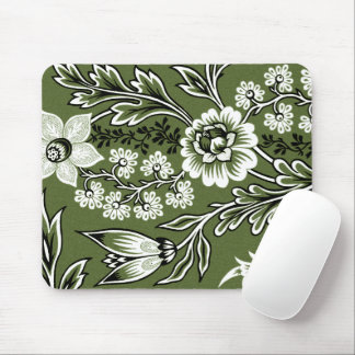 Tapis De Souris Fantastic Flowers (Moss Green) Fine Art