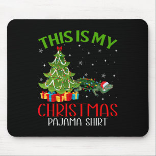 Tapis De Souris Fantastique Noël Père Noël Lumières C'Est Mon Igua