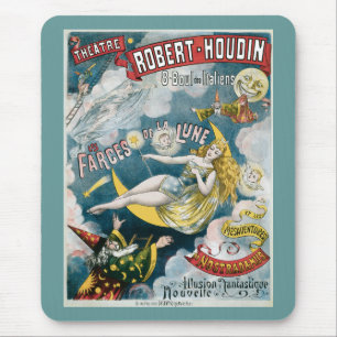 Tapis De Souris Fantastique Vintage George Melies Illusion