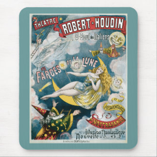 Tapis De Souris Fantastique Vintage George Melies Illusion
