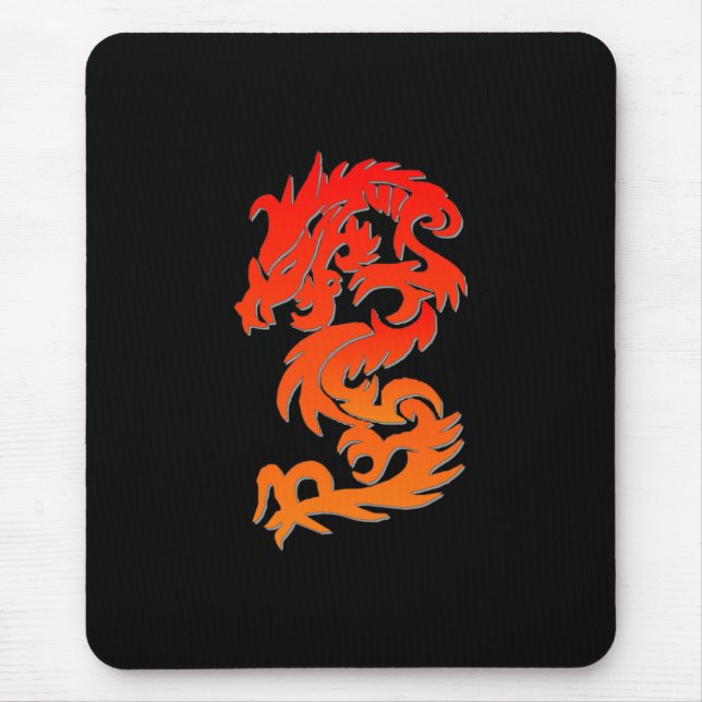 Tapis de souris Fantasy Dragon Chinois (Devant)