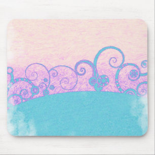 tapis de souris fantasy grunge pastel