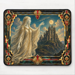 Tapis De Souris Fantôme, Art Déco Mythique