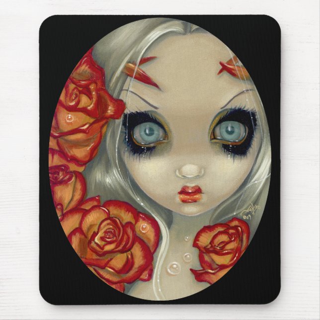 Tapis De Souris "Fantôme d'un rose" Mousepad (Devant)