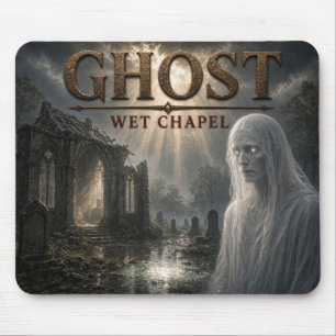 Tapis De Souris Fantôme humide chapelle sombre réalisme
