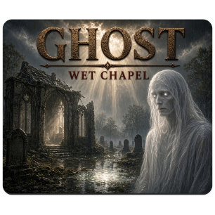 Tapis De Souris Fantôme humide chapelle sombre réalisme