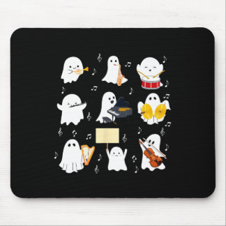 Tapis De Souris Fantôme jouant d'instruments de musique Musique d'