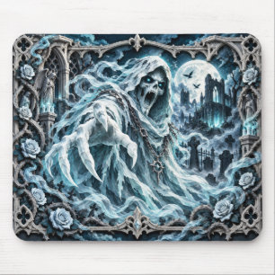 Tapis De Souris Fantôme, Monstre de Papier Découpé
