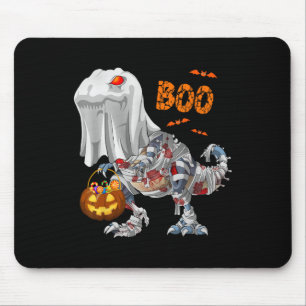 Tapis De Souris Fantôme Zombie Momie Dinosaure Drôle Boo Halloween