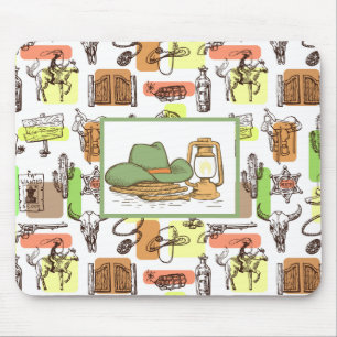Tapis De Souris Far West 