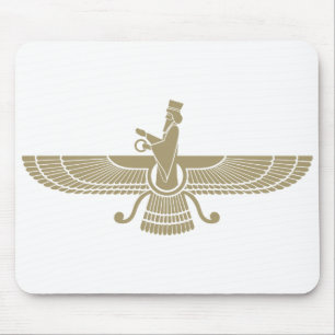 Tapis De Souris Faravahar stylisé