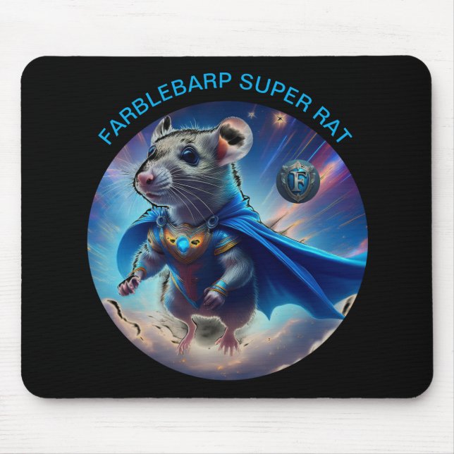 Tapis De Souris Farblebarp Le Super Rat (Devant)
