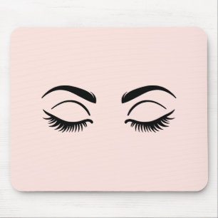 Tapis De Souris Fard Roseux Cils & Sourcils Beauté