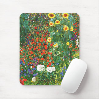Tapis De Souris Farm Garden with Sunflowers, colorl artwork