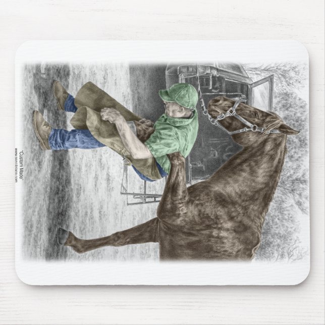 Tapis De Souris Farrier Blacksmith Chaussure Cheval (Devant)